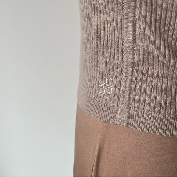 Ulla Johnson Giselle Oatmeal Beige Merino Wool Knit Square Neck Tank Top EUC S - Picture 7 of 11